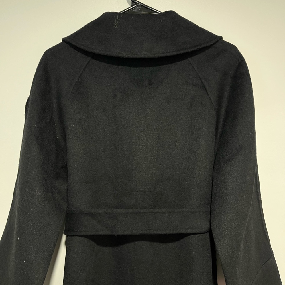 100% Wool Black Women's Coat - Picture 10 of 12